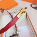 Hermes Women Kelly 18 Belt-Red H069853CDG0