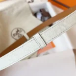 Hermes Women Kelly 18 Belt-White H069853CC01