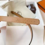 Hermes Women Kelly 18 Belt-White H069853CC01