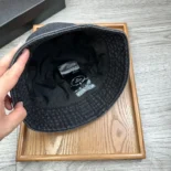 Prada Unisex Denim Bucket Hat-Black 2HC137_12K8_F0557