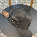 Prada Unisex Re-Nylon Baseball Cap-Black 2HC274_2DMI_F0002