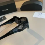 Prada Unisex Sunglasses with Triangle Logo SPR13Z_E1AB_F05S0_C_A052