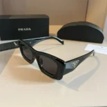 Prada Unisex Sunglasses with Triangle Logo SPR13Z_E1AB_F05S0_C_A052