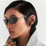 Prada Unisex Sunglasses with the Prada Logo SPRA59_E1AB_FE60G_C_059
