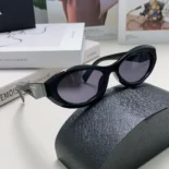 Prada Unisex Symbole Sunglasses-Black SPR26Z_E16K_FE08Z_C_A056