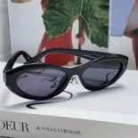 Prada Unisex Symbole Sunglasses-Black SPR26Z_E16K_FE08Z_C_A056