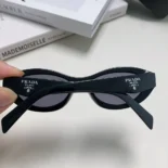 Prada Unisex Symbole Sunglasses-Black SPR26Z_E16K_FE08Z_C_A056
