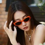 Prada Unisex Symbole Sunglasses-Orange SPR26Z_E16K_FE08Z_C_A056