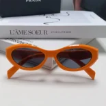 Prada Unisex Symbole Sunglasses-Orange SPR26Z_E16K_FE08Z_C_A056