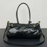 Prada Women Medium Leather Handbag-Black 1BA4262CYRF0LT6VMOO