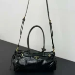 Prada Women Medium Leather Handbag-Black 1BA4262CYRF0LT6VMOO