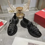 Roger Vivier Women Viv' Run Light Trekky Sneakers in Fabric-Black