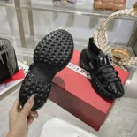 Roger Vivier Women Viv' Run Light Trekky Sneakers in Fabric-Black