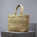 Saint Laurent YSL Unisex Saint Laurent Tote in Raffia 776763GAAEL2063