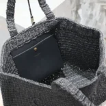 Saint Laurent YSL Unisex Saint Laurent YSL Women Saint Laurent Tote in Raffia 756269GAAEI1000