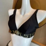 Versace Women Greca Border Bikini Top Bottoms A1008