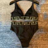 Versace Women Greca Border Bikini Top Bottoms A1008