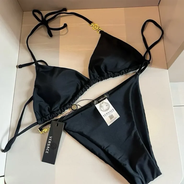 Versace Women Medusa 95 Bikini Top Bottoms 1B000