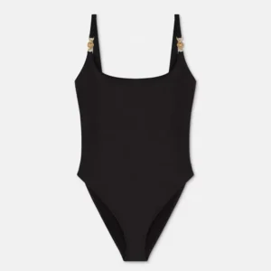 Versace Women Medusa 95 One-piece Swimsuit-Black 1B000