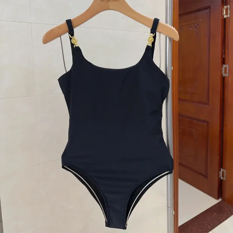 Versace Women Medusa 95 One-piece Swimsuit-Black 1B000