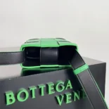 Bottega Veneta Unisex Mini Cassette Cross-Body Bag-Green 729298VBWD33724