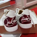 Christian Louboutin Unisex Fun Vieira Sneakers in Calf Leather 1221327Q647