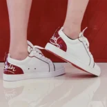 Christian Louboutin Unisex Fun Vieira Sneakers in Calf Leather 1221327Q647