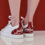 Christian Louboutin Unisex Fun Vieira Sneakers in Calf Leather 1221327Q647