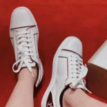 Christian Louboutin Unisex Fun Vieira Sneakers in Calf Leather 1221327Q647