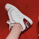 Christian Louboutin Unisex Fun Vieira Sneakers in Calf Leather 1221327Q647
