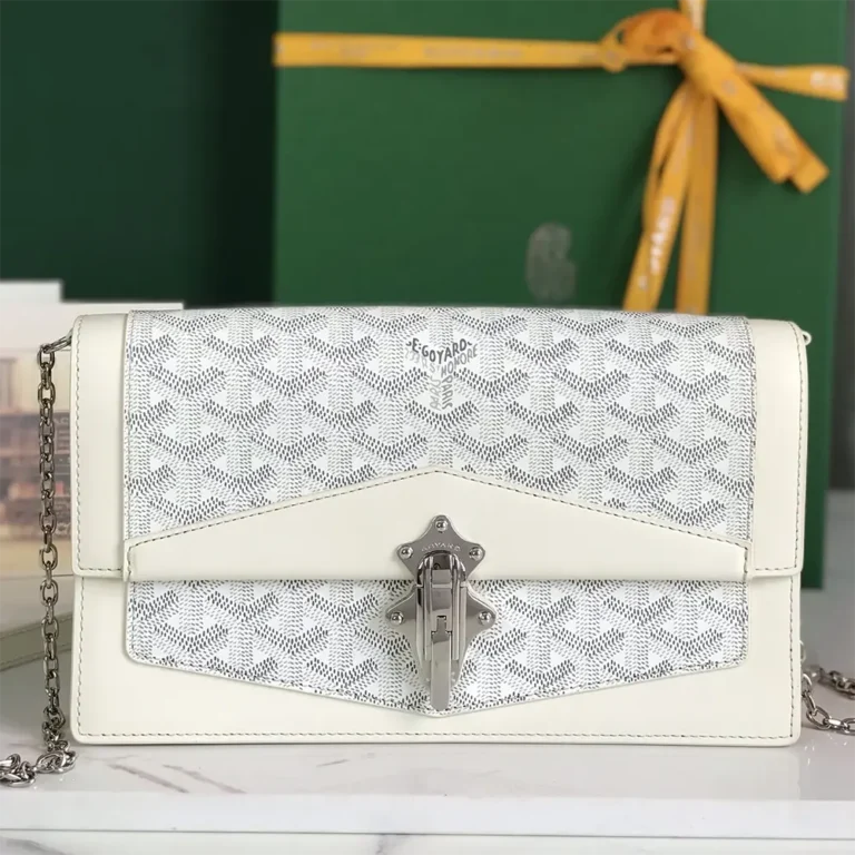 Goyard Unisex Duchesse Marie Caroline Bag-White DUCHESPMLTY50CL50P