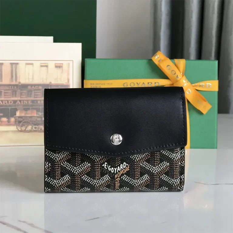 Goyard Unisex Saint Gabrie Wallet-Black STGABRPMLTY01CL01P