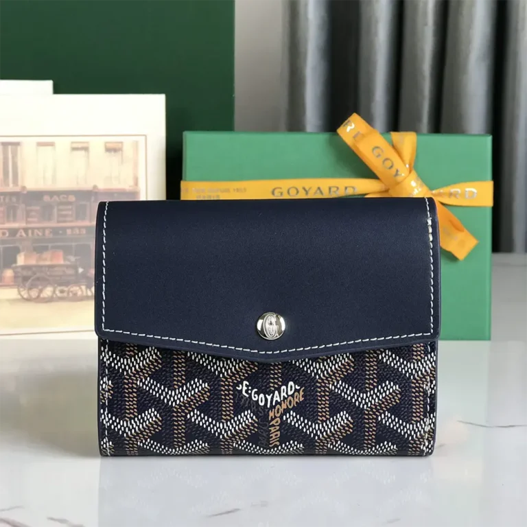 Goyard Unisex Saint Gabrie Wallet-Navy STGABRPMLTY12CL12P