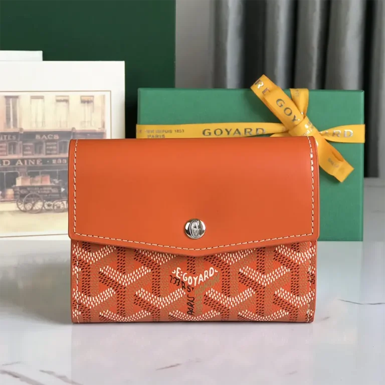Goyard Unisex Saint Gabrie Wallet-Orange STGABRPMLTY07CL07P