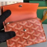 Goyard Unisex Saint Gabrie Wallet-Orange STGABRPMLTY07CL07P