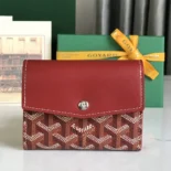 Goyard Unisex Saint Gabrie Wallet-Red STGABRPMLTY02CL02P