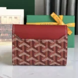 Goyard Unisex Saint Gabrie Wallet-Red STGABRPMLTY02CL02P