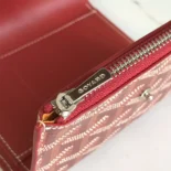 Goyard Unisex Saint Gabrie Wallet-Red STGABRPMLTY02CL02P