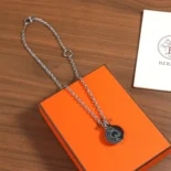 Hermes Unisex Carrousel Necklace H077325FP03