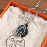 Hermes Unisex Carrousel Necklace H077325FP03