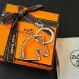 Hermes Unisex Cheva Key Ring H077216FJ00