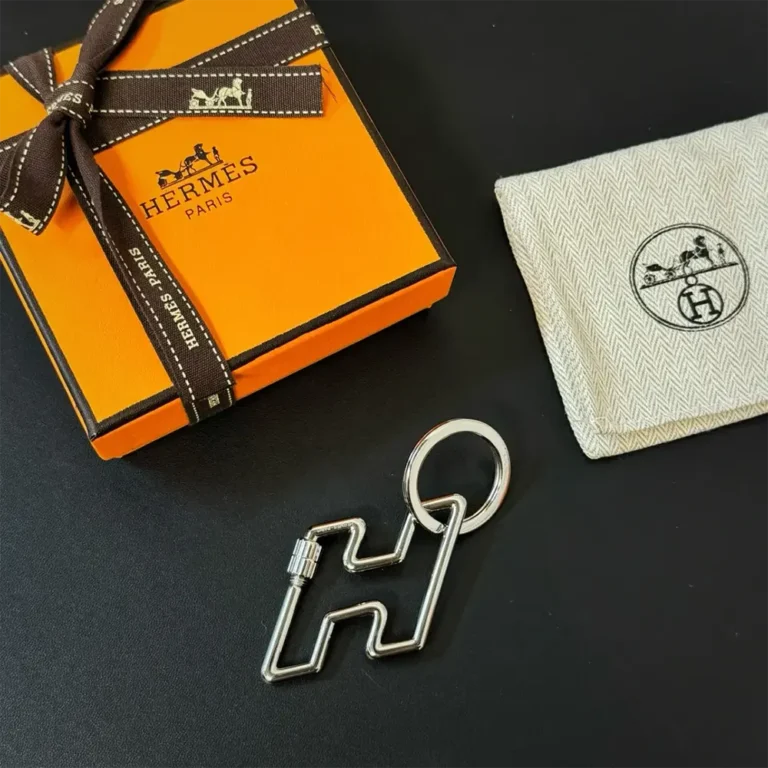 Hermes Unisex H Too Speed Key Ring H077245FJ00