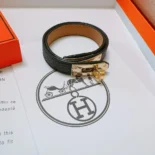 Hermes Unisex Kelly Double Tour Bracelet H011114CC89T2