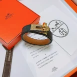 Hermes Unisex Kelly Double Tour Bracelet H011114CC89T2