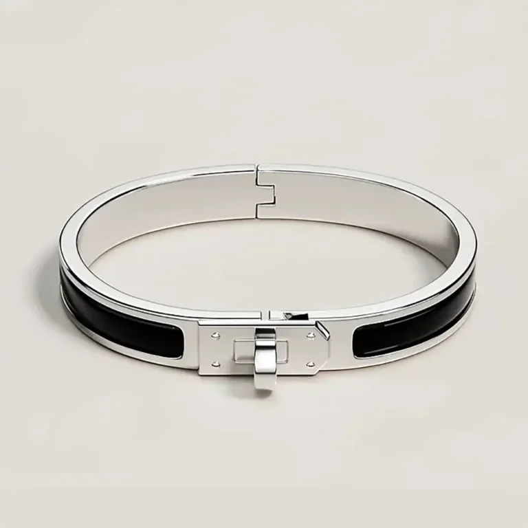 Hermes Unisex Mini Clic Kelly Bracelet-Black H200004FP01PM