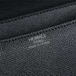 Hermes Women Constance 19 Bag Epsom Leather-Black/Silver