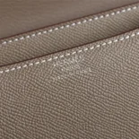 Hermes Women Constance 19 Bag Epsom Leather-Grey/Silver