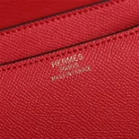 Hermes Women Constance 19 Bag Epsom Leather-Red/Gold