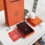 Hermes Women Mini Pop H Pendant-Gray H147992F 55
