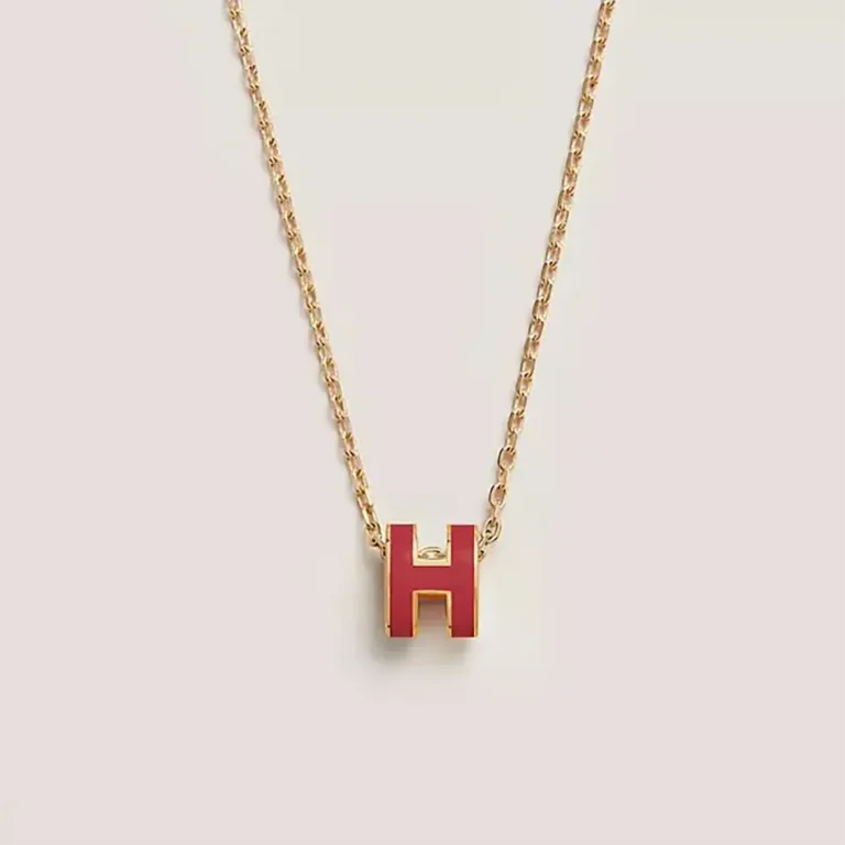Hermes Women Mini Pop H Pendant-Red H147992F B7
